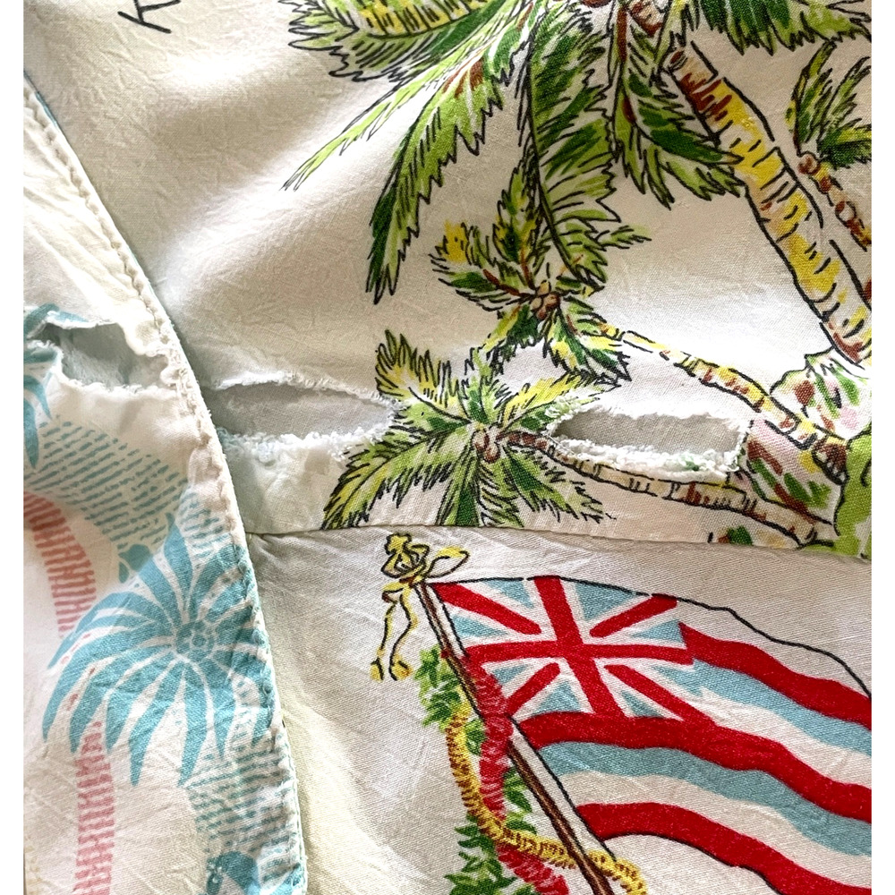 JAMS WORLD Since 1964 Mens No Ka Oi Size Medium Button-Up Short Sleeve Shirt - Picture 10 of 11
